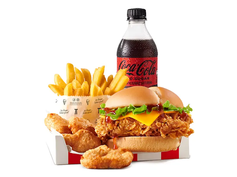 Nugget Box With Sweet Chilli Buddy