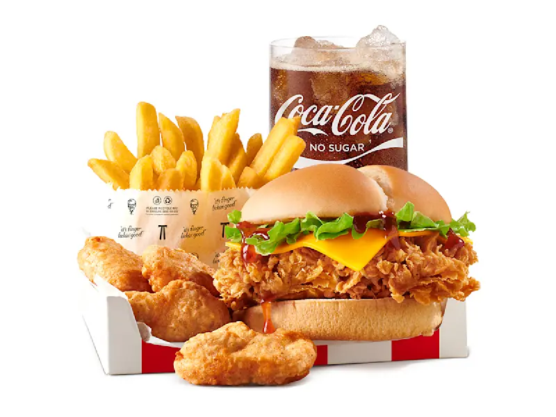 Nugget Box With Sweet Chilli Dip
